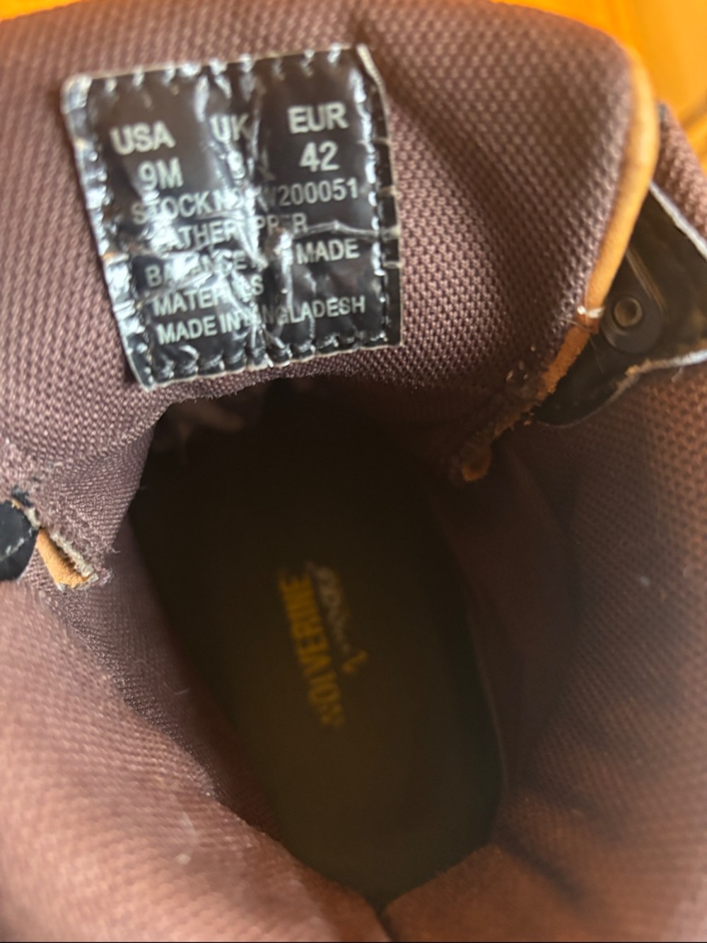 Wolverine Durashocks wedge work boots - Picture 5 of 5